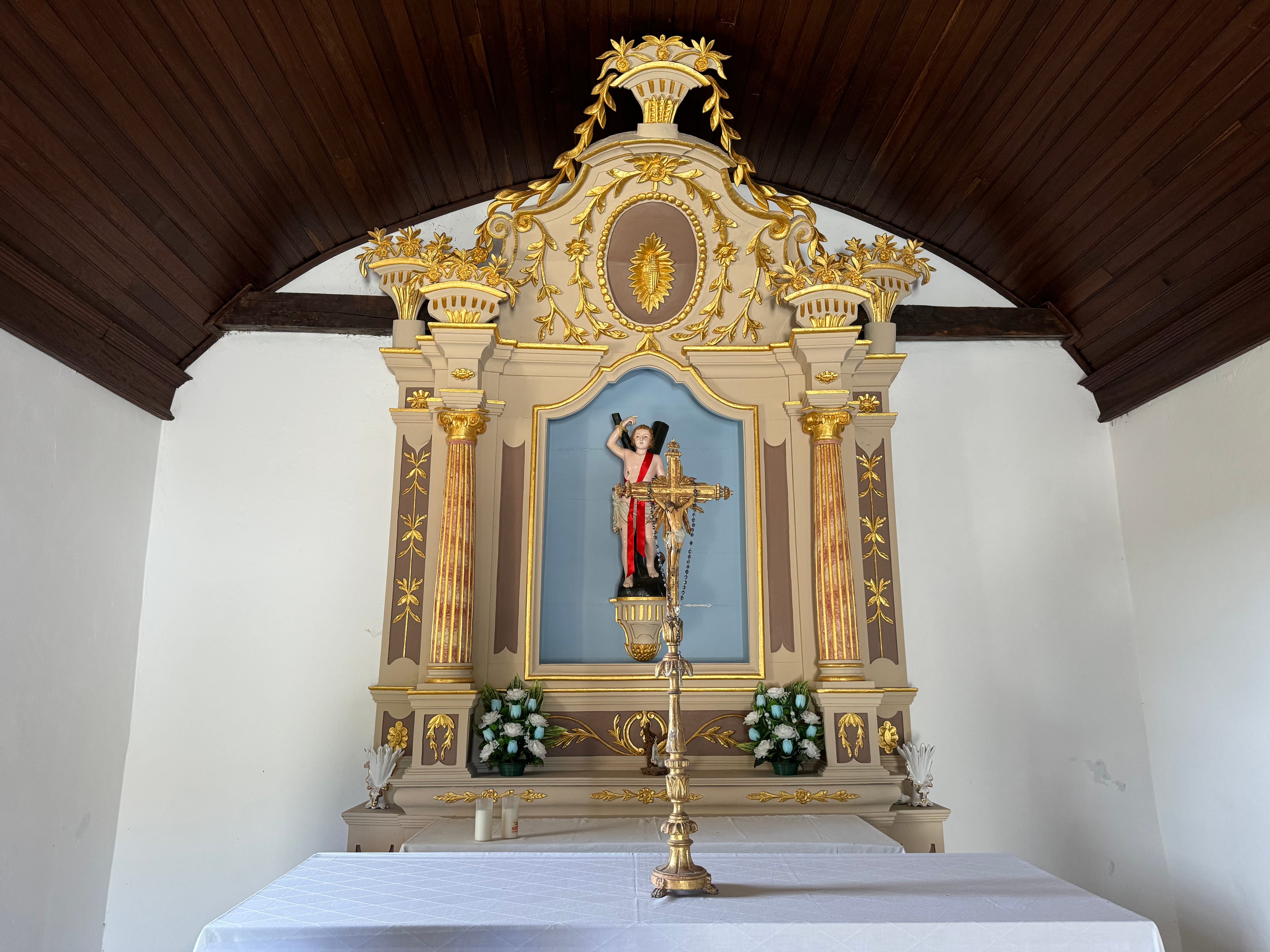 Main Altar of the Chapel of the Martyr Saint Sebastian